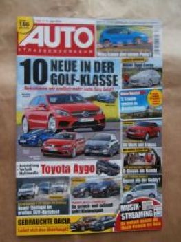 Auto Strassenverkehr 13/2014 VW Polo, 208XY vs. DS3,BR205 T