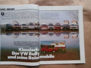 CAMP 5/1984 Bischofsberger Huckepack family Caddy Audi 100