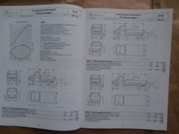 Mercedes Benz Sprinter 208D,212D,214,308D,312D,314 Technische In