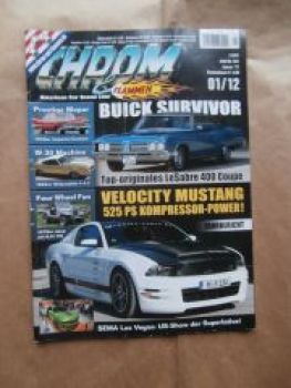 Chrom & Flammen 1/2012 Velocity Mustang, 69er Oldsmobile 4-4-2,