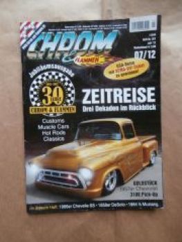 Chrom & Flammen 7/2012 66er Chevelle SS, 58er DeSoto,64er Mustan