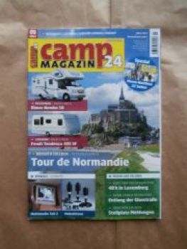 camp24 Magazin 3/2012  Rimor Nemho 58, Fendt Tendenza 495 SF,