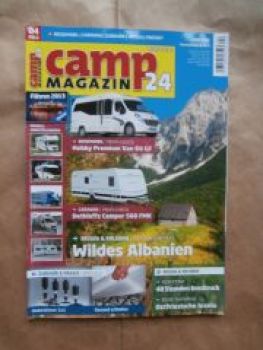 camp24 Magazin 4/2013 Hobby Premium Van 60GF,Dehtleffs Camper 56