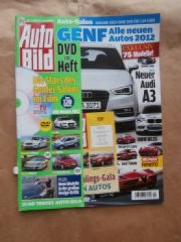 Auto Bild 9/2012 Thema vs. C6 vs. XF vs. Latitude,Genf Spezial,