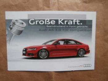 Audi A6 3.0 TDI competition September 2014 NEU