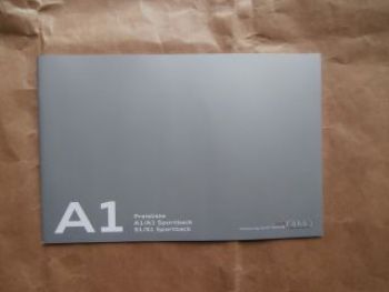 Audi A1 +Sportback +S1 Typ 8X November 2014 NEU