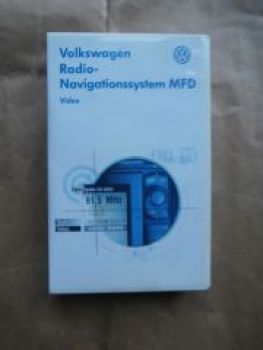 VW Radio-Navigationssystem MFD Video VHS Kundendienst