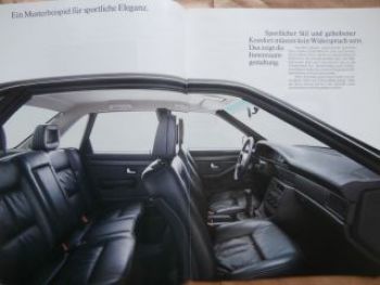 Audi 100 Typ44 +Katalysator +Avant +Turbo +quattro Juli 1989