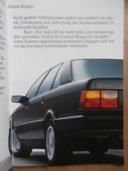 Audi 100 Typ44 +Katalysator +Avant +Turbo +quattro Juni 1990