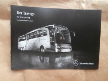 Mercedes Benz Travego +M +L Prospekt September 2013 NEU