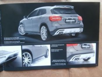 Brabus GLA Class Prospekt Deutsch Mai 2014 NEU