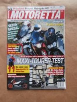 Motoretta 5/2013 Peugeot Metropolis 400, Vespa Spezial, KTM Elet