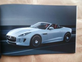 Jaguar F-Type S R Coupé Cabriolet Prospekt November 2014 NEU