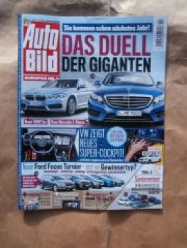 Auto Bild 2/2015 Alpina B4 Biturbo, Focus Turnier vs. Astra vs.