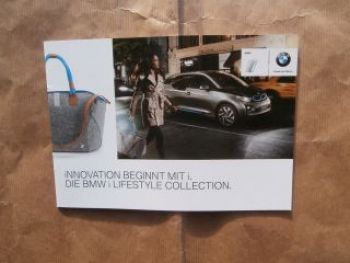 BMW i Lifestyle Collection Prospekt NEU Rarität