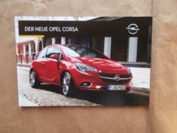 Opel Corsa E 5 Turer Color Edition November 14 Neu Autoliteratur Hopel