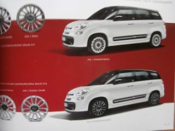 Fiat 500L Living Prospekt Januar 2014 NEU