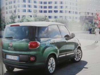Fiat 500L Living Prospekt Januar 2014 NEU