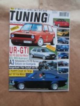 Tuning 5/1997 Seidl Scirocco2,MLK Kadett C Targa,Typ86C,Hecon MX