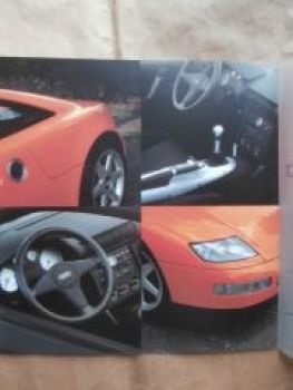 Audi quattro Spyder Katalog Prospekt Rarität
