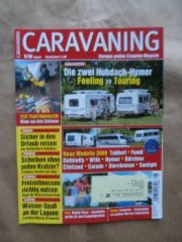 caravaning 8/2008 Hymer Feeling vs. Touring, Tabbert Paganini,