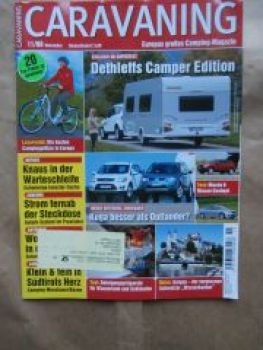 caravaning 11/2008 Mazda 6,Nissan Qashqai, Dethleffs Camper Edit