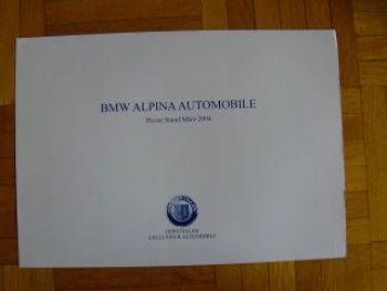 Alpina Preisliste B3 E90 E91 B5 E60 E61 B6 E63 E64 B7 E65 E6