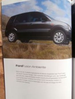 Ford Fusion Ambiente +Fun X Fusion+ November 2006 NEU