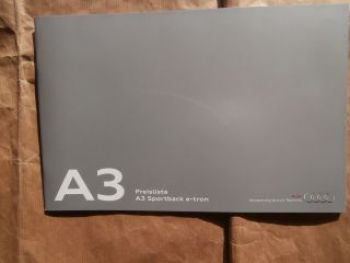 Audi A3 Sportback e-tron November 2014 NEU