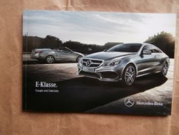 Mercedes Benz E-Klasse Coupé & Cabriolet BR207 9/2014 NEU