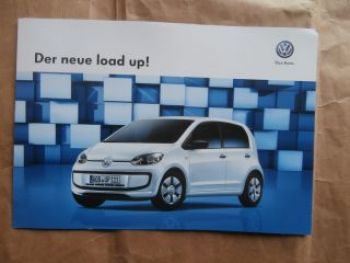 VW up load Prospekt Dezember 2014 NEU