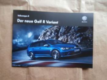 VW Golf7 R Variant Typ 5G Dezember 2014 NEU
