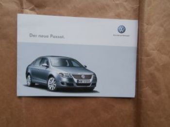 VW Passat Limousine B7 Prospekt Katalog Catalogue