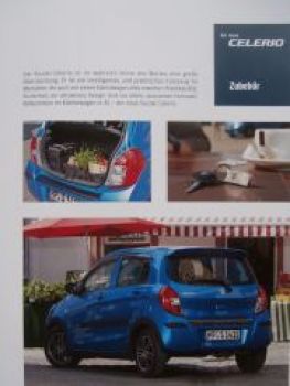 Suzuki Celerio Zubehör Prospekt September 2014 NEU