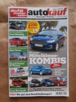 AMS autokauf Winter 2014/15 Ford Mustang,Corsa E, smart fortwo