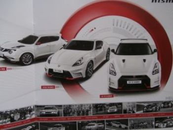 Nissan Juke Nismo RS Sonderprospekt November 2014 NEU