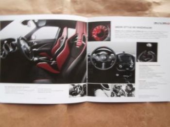 Nissan Juke Nismo RS Sonderprospekt November 2014 NEU