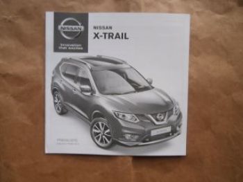 Nissan X-Trail Preisliste Juli 2014