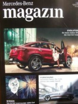 Mercedes-Benz magazin 1/2015 GLE Coupé, F 015,CLA Shooting Brake