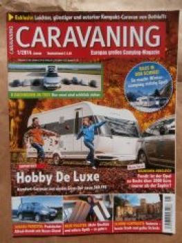 Caravaning 1/2014 Hoby de Luxe 560FFE, Fendt Saphir und Opal 495