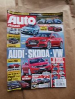 Auto Zeitung 3/2015 Tesla P85D,Passat Variant vs. Golf7 Vairant