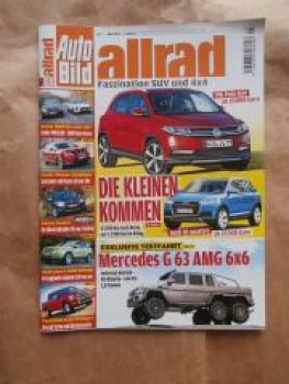 Auto Bild allrad 3/2014 Mercedes G63 AMG 6x6,Dacia Duster,