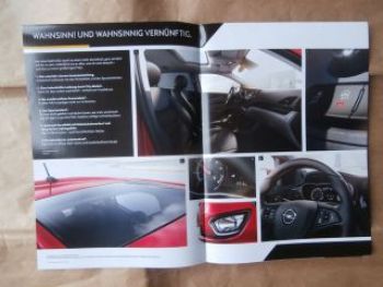 Opel Karl Prospekt A3 Format Januar 2015