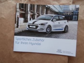 Hyundai Sportliches Zubehör Prospekt März 2015