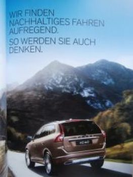 Volvo XC 60 Prospekt November 2014 NEU R-Design Ocean Race