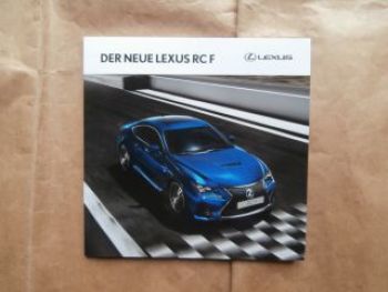 Lexus RC F Advantage Carbon Oktober 2014 NEU