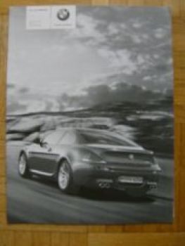 BMW Preisliste M6 Coupe E63 1/2005 NEU