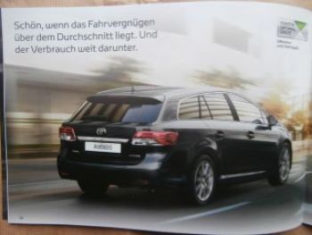 Toyota Avensis +Comfort +Executive Prospekt Juli 2014 NEU