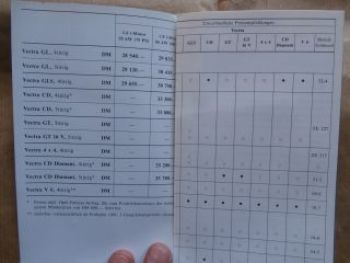 Opel Vectra A September 1992 +V6 + Diamant