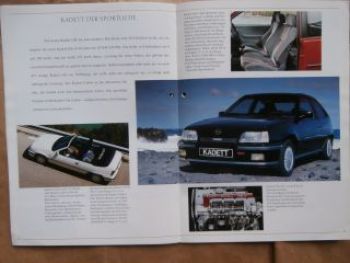 Opel Programm 1989 Vectra A,Corsa A,Kadett E,Omega A,Senator